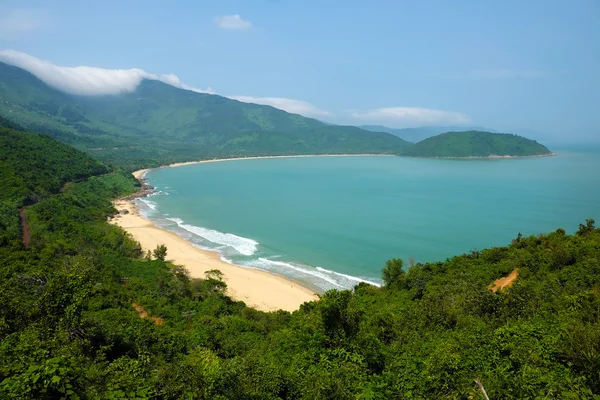 Liggande, strand, Vietnam, Seaside, Eco, grön — Stockfoto