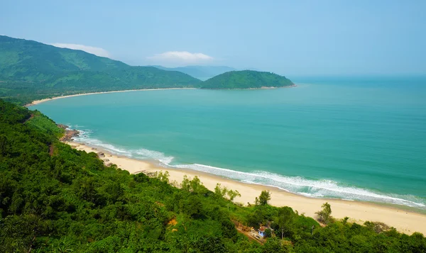 風景、ビーチ、ベトナム、海辺、エコ、緑 — ストック写真