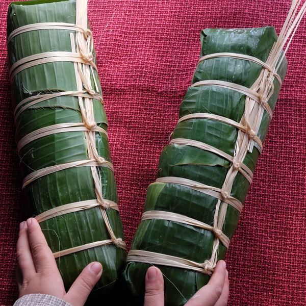 Vietnamesisches Essen, traditionelles Essen, vietnam banh tet — Stockfoto