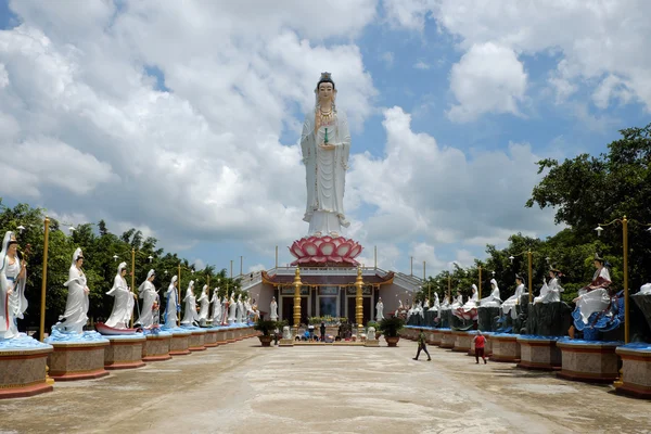 Statua di Buddha a Bac Lieu pagoda — Foto Stock