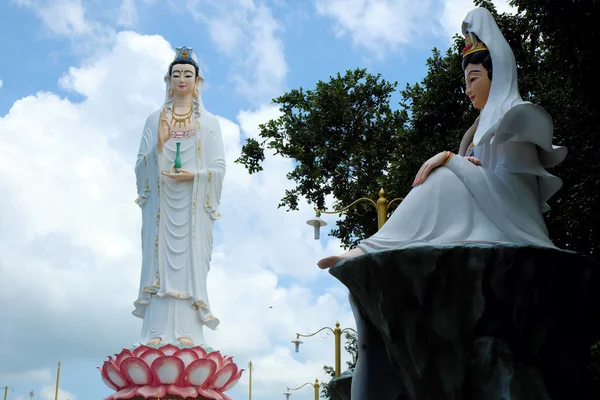 Estatua de Buda en la pagoda Bac Lieu — Foto de Stock