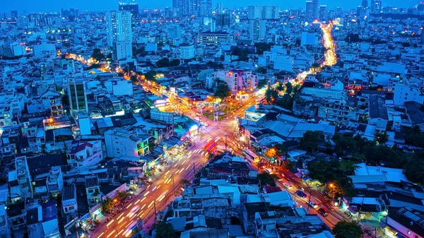 Asya kentin muhteşem panaromic