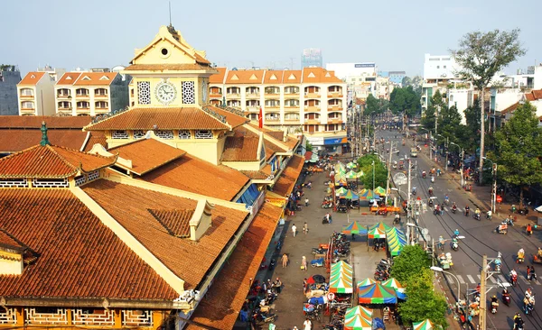 Binh tay marknaden, ho chi minh-staden — Stockfoto