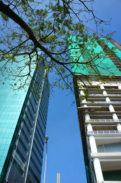 開発アジア市高層ビル — ストック写真