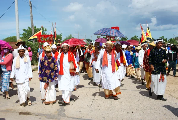 Kate festival,  Cham Balamon, Vietnam — Stock Photo, Image