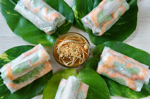 ベトナム料理、ゴイ、サラダ ロール — ストック写真