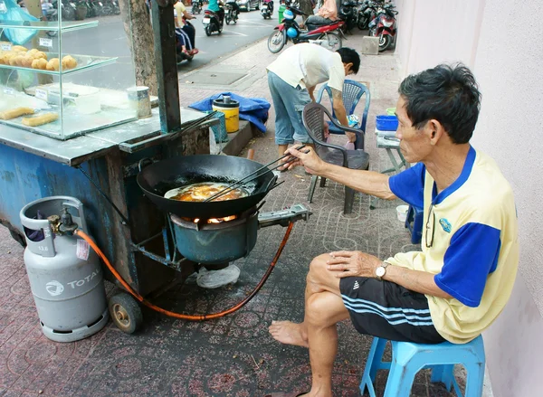 Wietnamski żywności, smażone pierogi — Zdjęcie stockowe