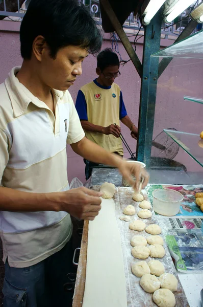 Vietnamské jídlo, knedlíky — Stock fotografie