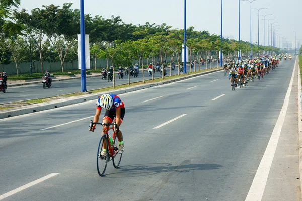 Ciclismo, Asia actividad deportiva, piloto vietnamita — Foto de Stock