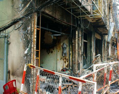 Korku yangın, ikamet Ho Chi Minh city