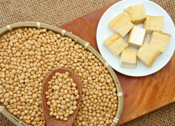 Product from soybean — Stock Photo, Image