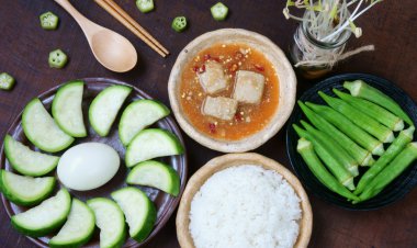 Vietnamca yemek, vejetaryen, diyet menüsü