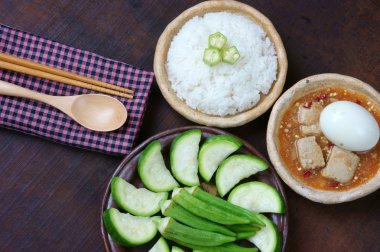 Vietnamca yemek, vejetaryen, diyet menüsü