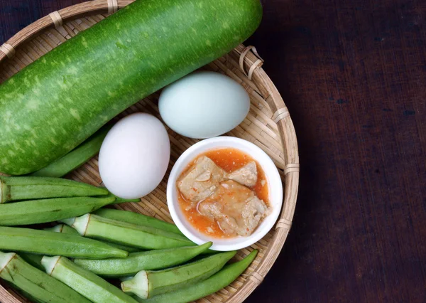 Comida vietnamita, vegetariano, menu de dieta — Fotografia de Stock