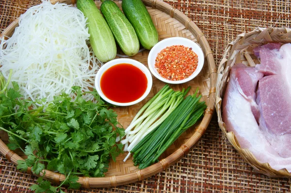 Cibo vietnamita, polpette — Foto Stock