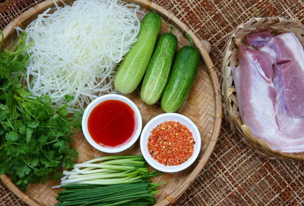 Comida vietnamita, albóndigas — Foto de Stock