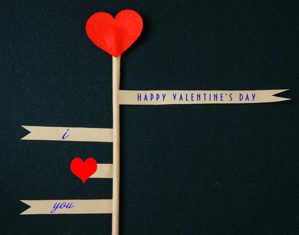 Dag van de Valentijnskaart, 14 februari — Stockfoto