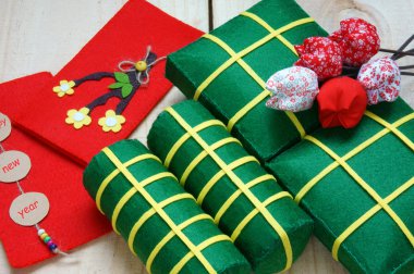 Vietnamca gıda, Banh'da chung, Banh'da tet, Vietnam Tet