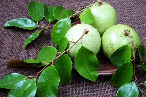 Вьетнамский фермерский продукт, молочные фрукты, звездное яблоко — стоковое фото