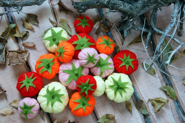 Arte astratta, frutta fatta a mano, Vietnam Tet — Foto Stock