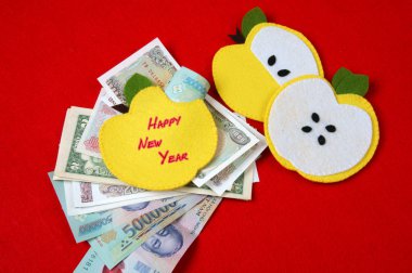 Vietnam Tet, kırmızı zarf, şanslı para