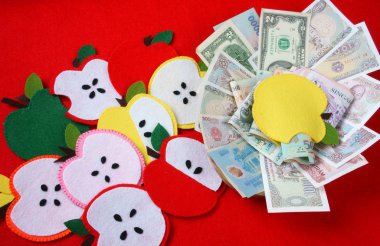 Vietnam Tet, kırmızı zarf, şanslı para