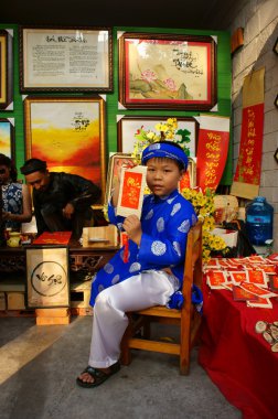 Vietnam tet, Asyalı çocuk, hat adil
