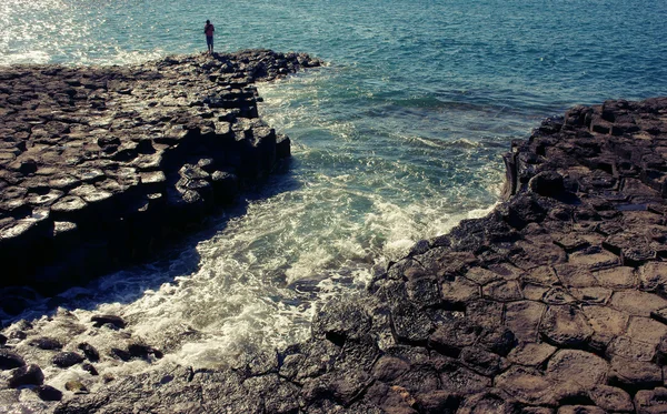 Ganh Da Dia, Viet Nam, rock, sea, travel, vietnam — Zdjęcie stockowe