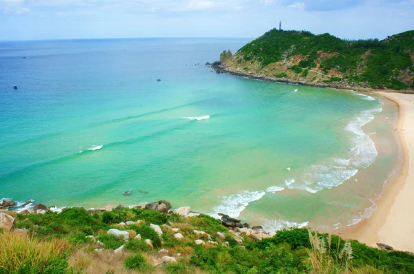 Vietnam landskap, strand, berg, ekologi, resor — Stockfoto