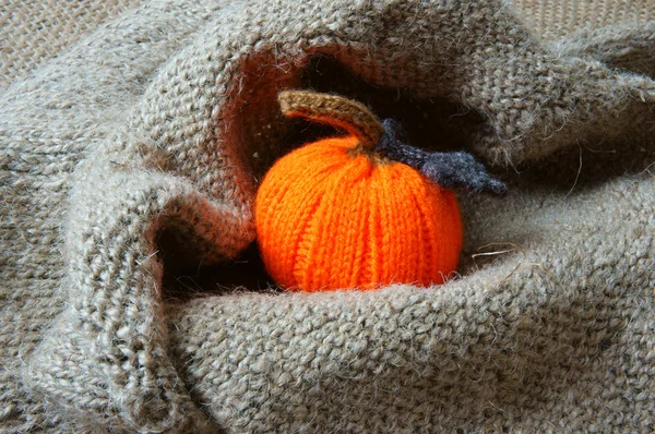 Halloween pozadí, ručně vyrobeným, dýňové, spider, říjen — Stock fotografie