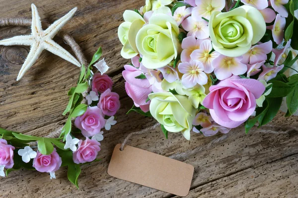 Clay flower, svatba, ručně vyráběné — Stock fotografie