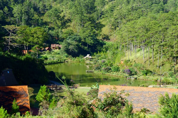 大叻生态旅游铜兰村 — 图库照片