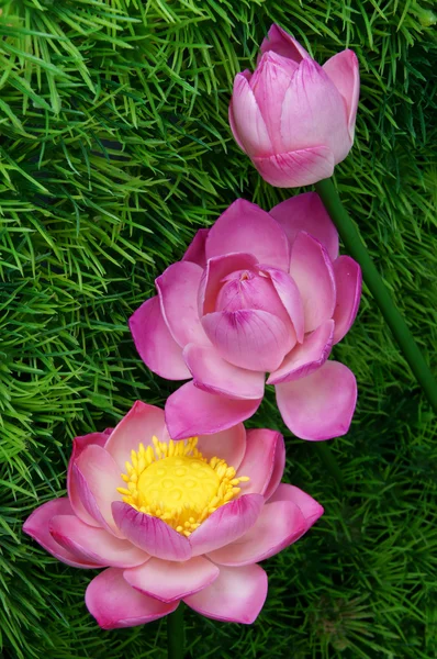 Prodotto artigianale, fiore di argilla, fiori artificiali — Foto Stock