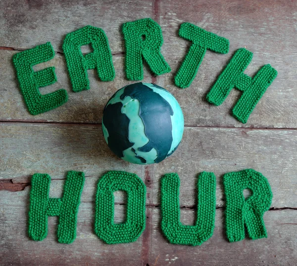 Earth hour message, worldwide 