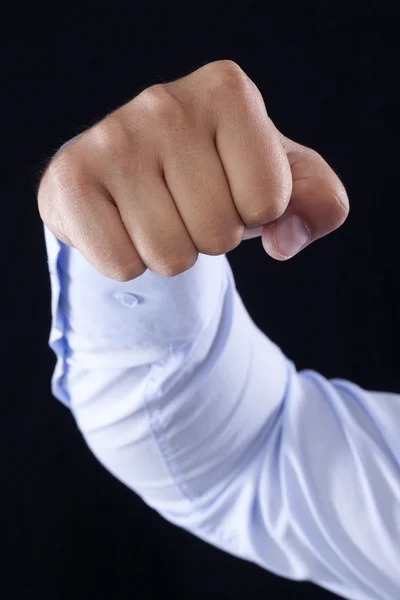 Front view in fist — Stock Photo, Image