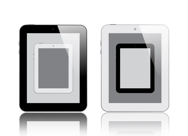 Four Digital Tablets — Stock Photo, Image