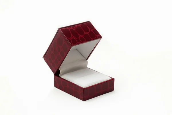 Empty box for engagement ring — Stock Photo, Image