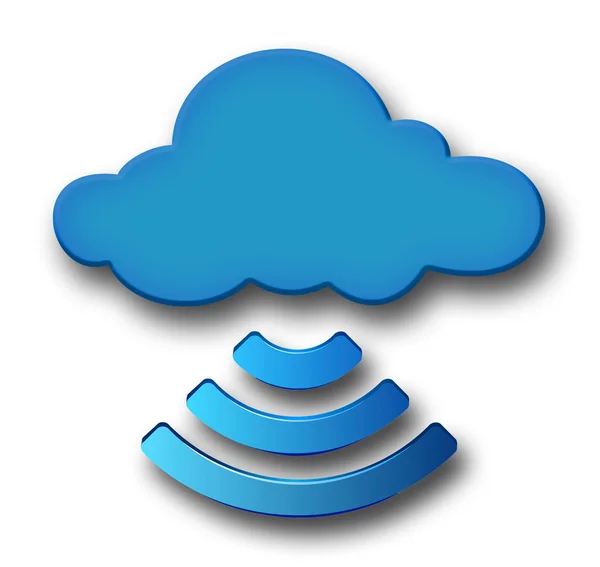 Cloud and Wireless — Stock Photo, Image