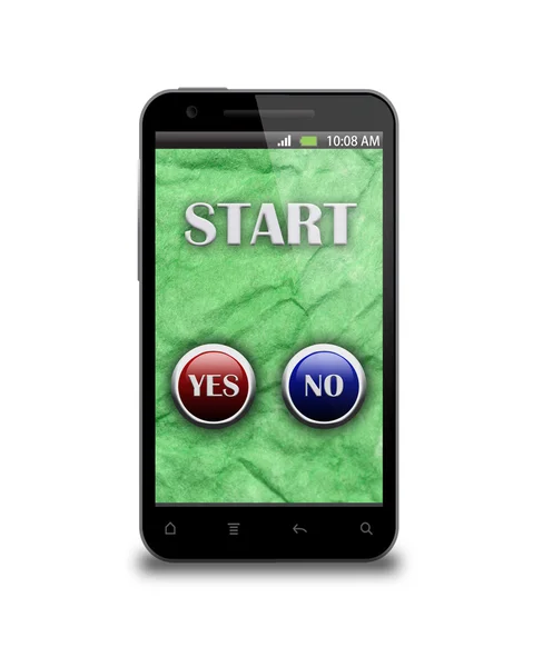 Start, Yes or No — Stock Photo, Image
