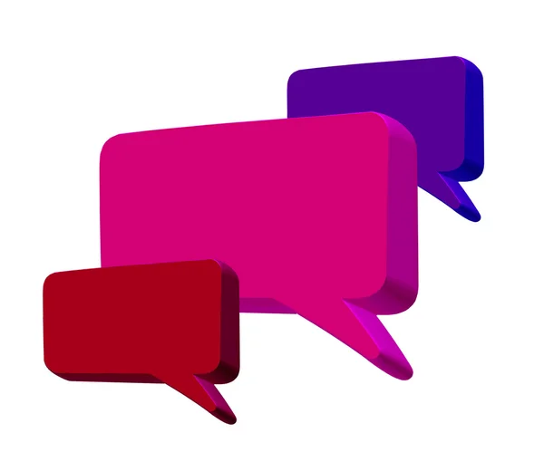 Speech Bubbles — Stock Photo, Image