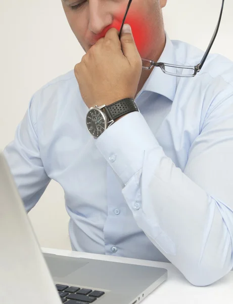 Mal di denti — Foto Stock