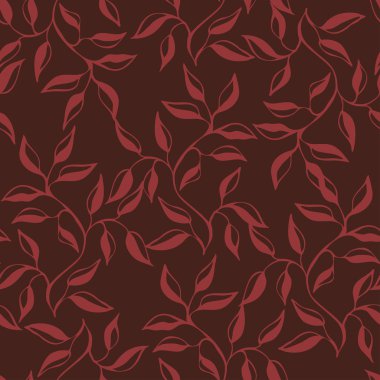 yaprakları ile desen