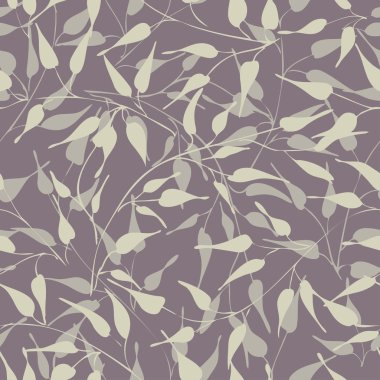 yaprakları ile desen