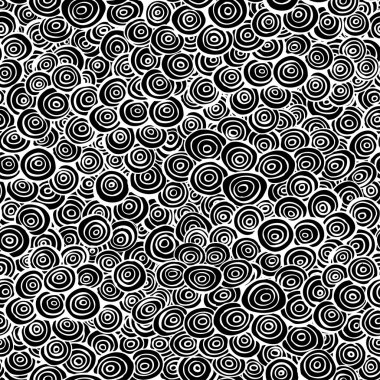 El çizimi pürüzsüz desen