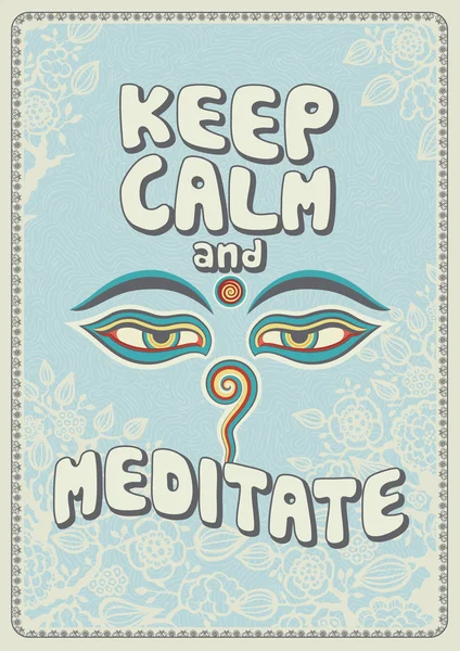 Sakin olun ve meditasyon