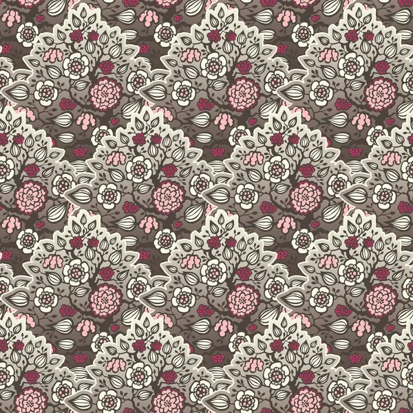 Floral seamless pattern — Stock Vector