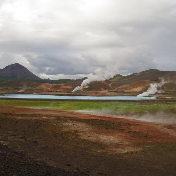 Iceland, thermal field — Stock Photo, Image