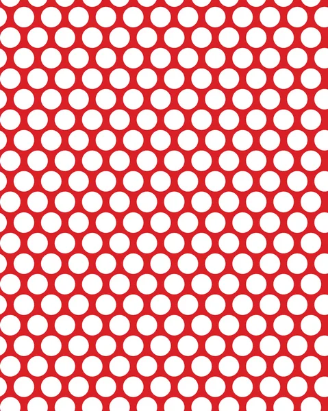 Puntos blancos en un rojo — Archivo Imágenes Vectoriales