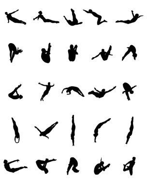 atlama silhouettes