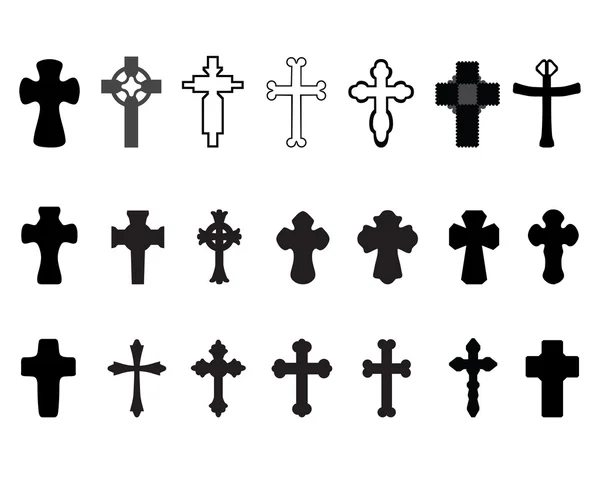 Cruces — Vector de stock